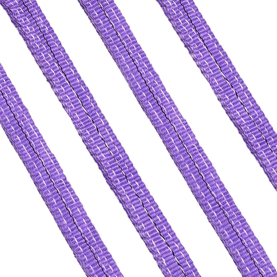 Таль Lifting Sling Straps, Two-Leg Polyester Bridle Sling Hooks, 4400LB Capacity