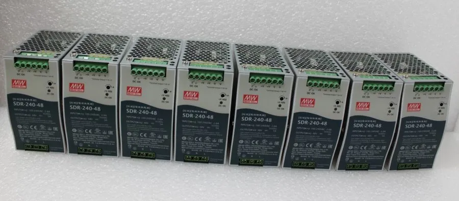 Блок питания SDR-240-48 Single Output Industrial Power Supply 240W 48V DIN Rail