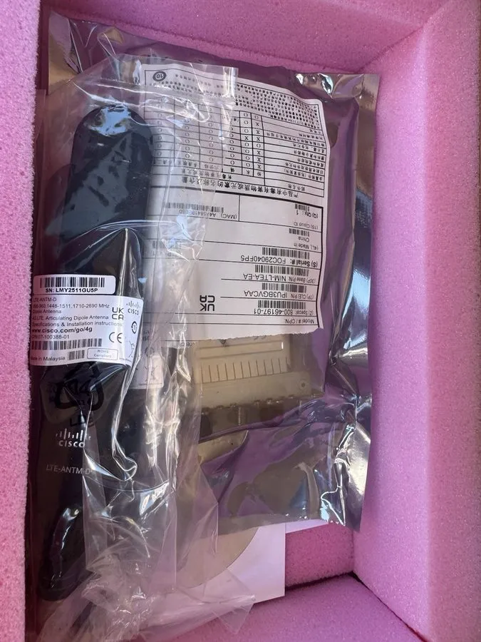 Маршрутизатор Cisco NIM-LTEA-EA Dual SIM LTE Module для ISR 4000 Series Routers  — фото лота 2