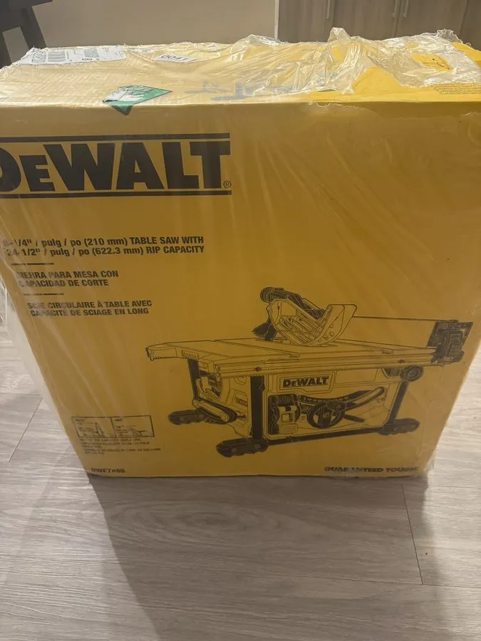 Оборудование ЧПУ Dewalt DWE7485 240V 210mm Compact Table Saw 1850W TieDex — фото лота 1