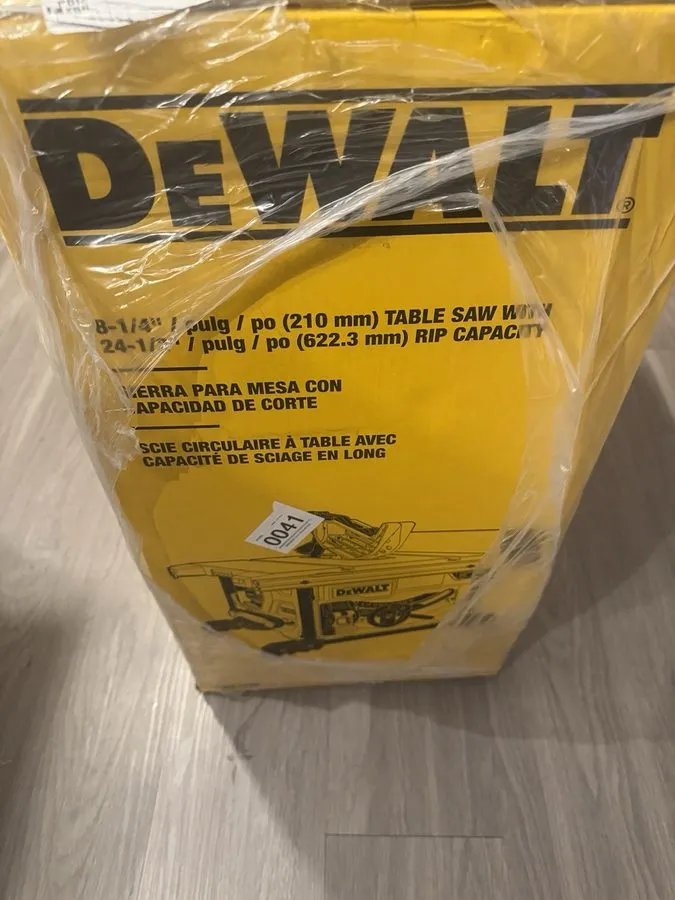 Оборудование ЧПУ Dewalt DWE7485 240V 210mm Compact Table Saw 1850W TieDex — фото лота 2
