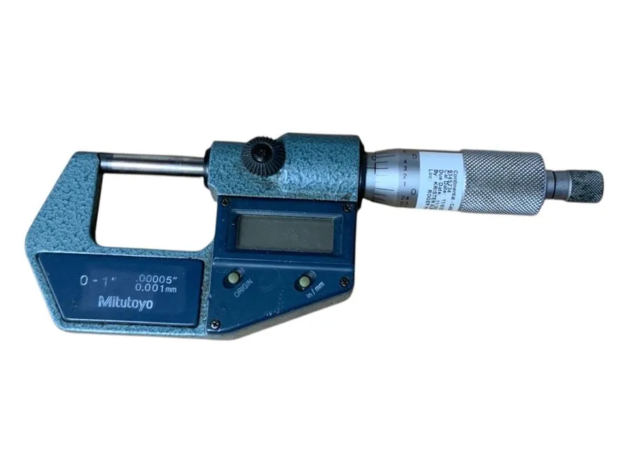 Микрометр 15584 Mitutoyo 293-761-30 digital micrometer 0-1" 0.001MM .00005"
