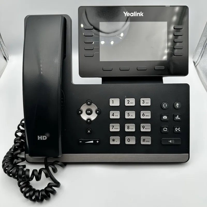 IP-телефон Yealink SIP-T54W VoIP Phone WiFi 16 Line Gigabit PoE USB Black