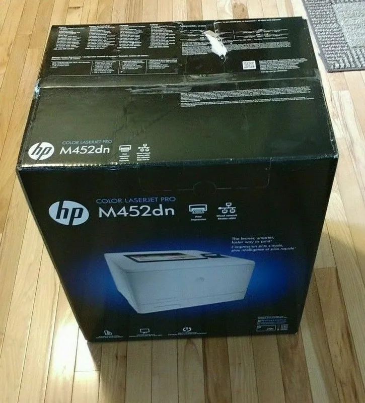 Лазерный принтер HP Color LaserJet Pro M452dn Color Laser Printer Toner Included