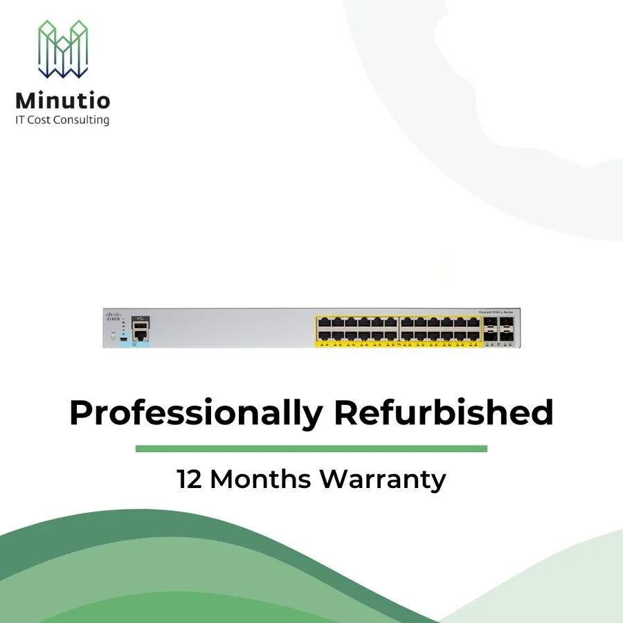 Коммутатор Cisco WS-C2960L-24PQ-LL Switch
