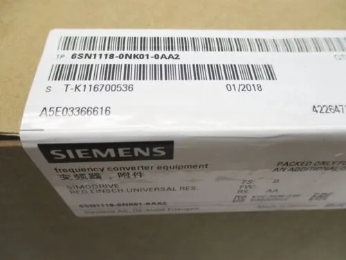 Сервоусилитель 6SN1 118-0NK01-0AA2 SIEMENS 6SN1118-0NK01-0AA2 SIMODRIVE 611 U BL