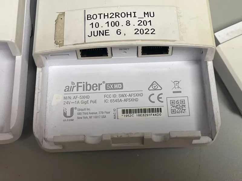 Точка доступа Wi-Fi Ubiquiti AF-5XHD-US 5GHz PtP 1Gbps WISP Backhaul Performance