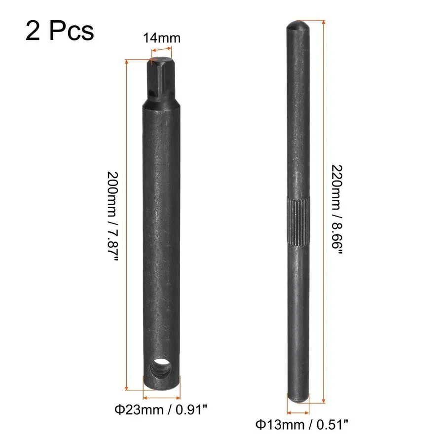 Режущий инструмент Lathe Chuck Wrench, 14mm Square Head Key Spanner Tool, (L200x — фото лота 2