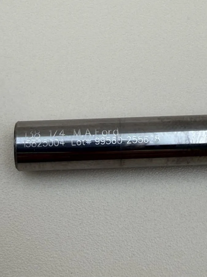 Режущий инструмент M.A.Ford® TuffCut® X-AL 3 Flute End Mill Finisher 1/4x3/4x2-1 — фото лота 2