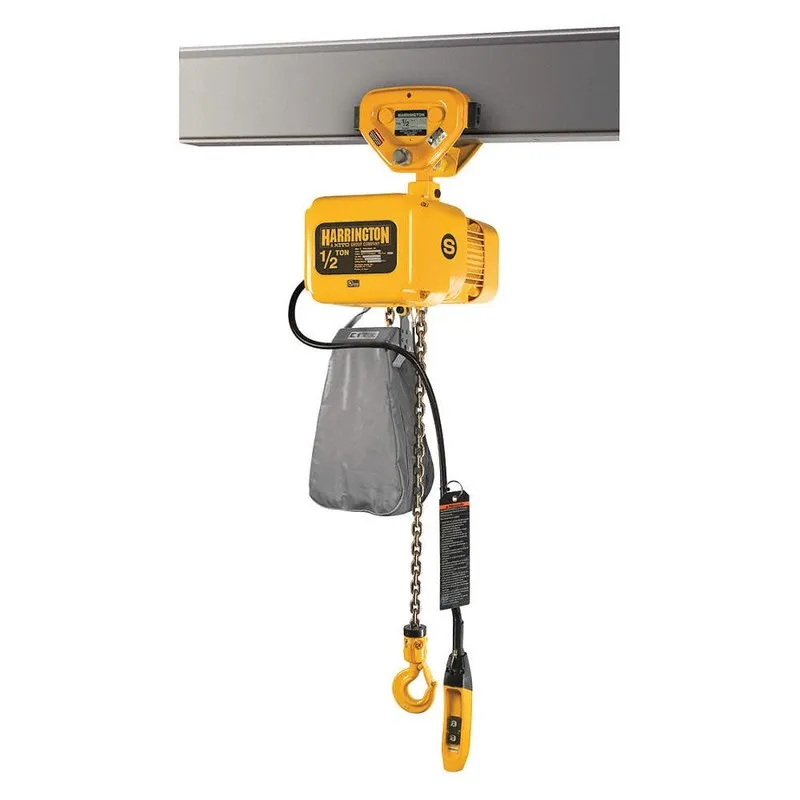 Таль Harrington Nerp005l-15 Electric Chain Hoist, 1, 000 Lb, 15 Ft, Push Trolley