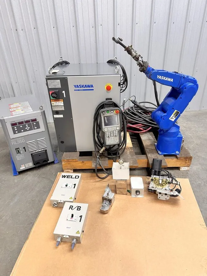 Блок питания Motoman MH5SII Welding Robot 5Kg w/ DX200 Control Motoweld RL350 Po