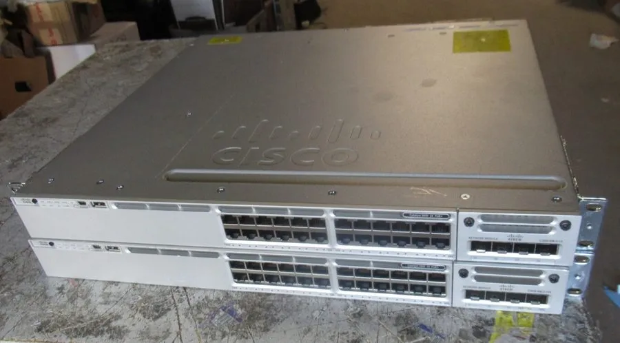 Коммутатор Cisco Catalyst WS-C3850-24P-E Switch 24 Port Gigabit PoE+ 715W