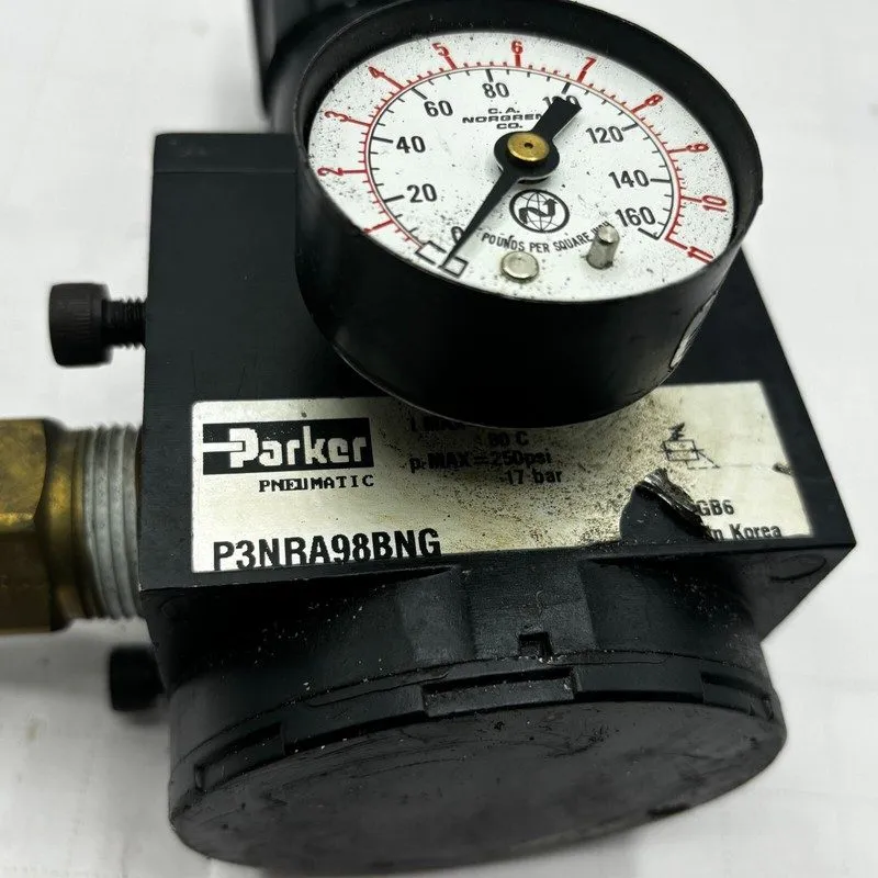 Трубопроводная арматура Parker P3NRA98BNG Pressure Regulator 1" NPT 250psi Max (