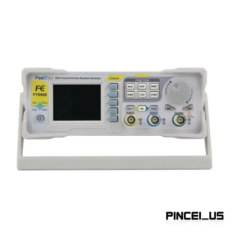 Генератор сигналов FY6900 100MHz Arbitrary Waveform Signal Generator DDS 2Channe