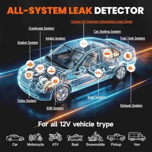 Автосервисное оборудование S3000-US Smoke Machine Automotive Leak Detector with  — фото лота 2