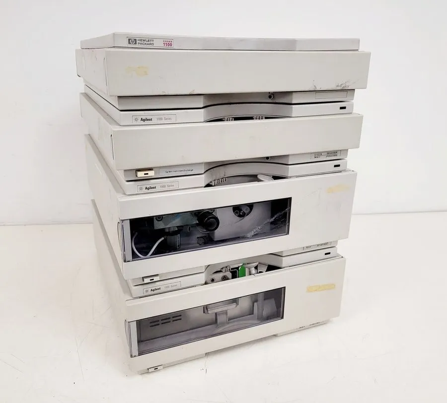 Хроматограф HP/Agilent 1100 HPLC System Pump Autosampler G1314A VWD Detector #18 — фото лота 2