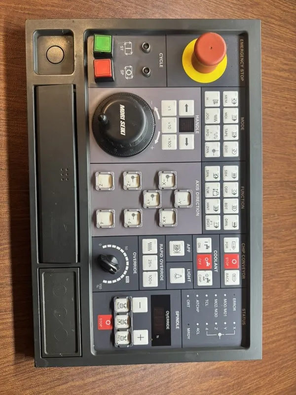 Панель оператора Mori Seiki CV-501 HMI Operator Push Button Control Panel Unit E — фото лота 2