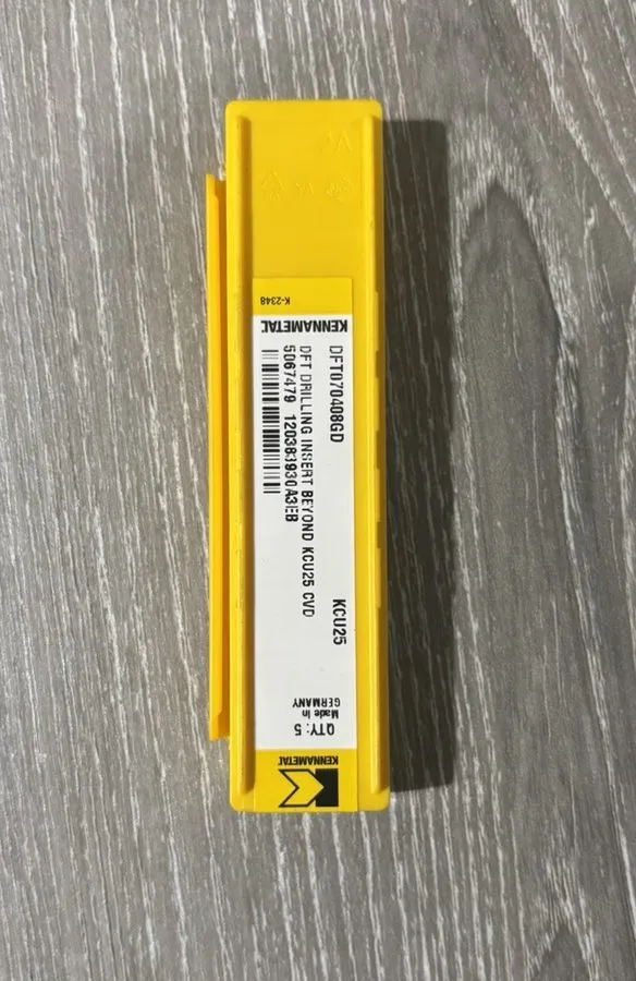 Режущий инструмент Kennametal: Drilling Insert: DFT070408GD, 5067479