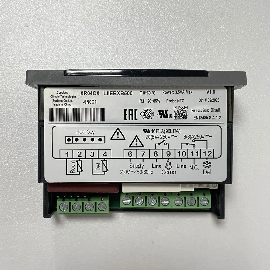 Контроллер Dixell XR04CX-5N0C1 230V defrosting type refrigeration controller — фото лота 1