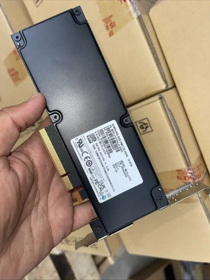 Samsung PM1735 12.8TB TLC PCI exprs 4.0 x8 NVMe (PLP / TCG Opal 2.0) HH-HL-(SSD)