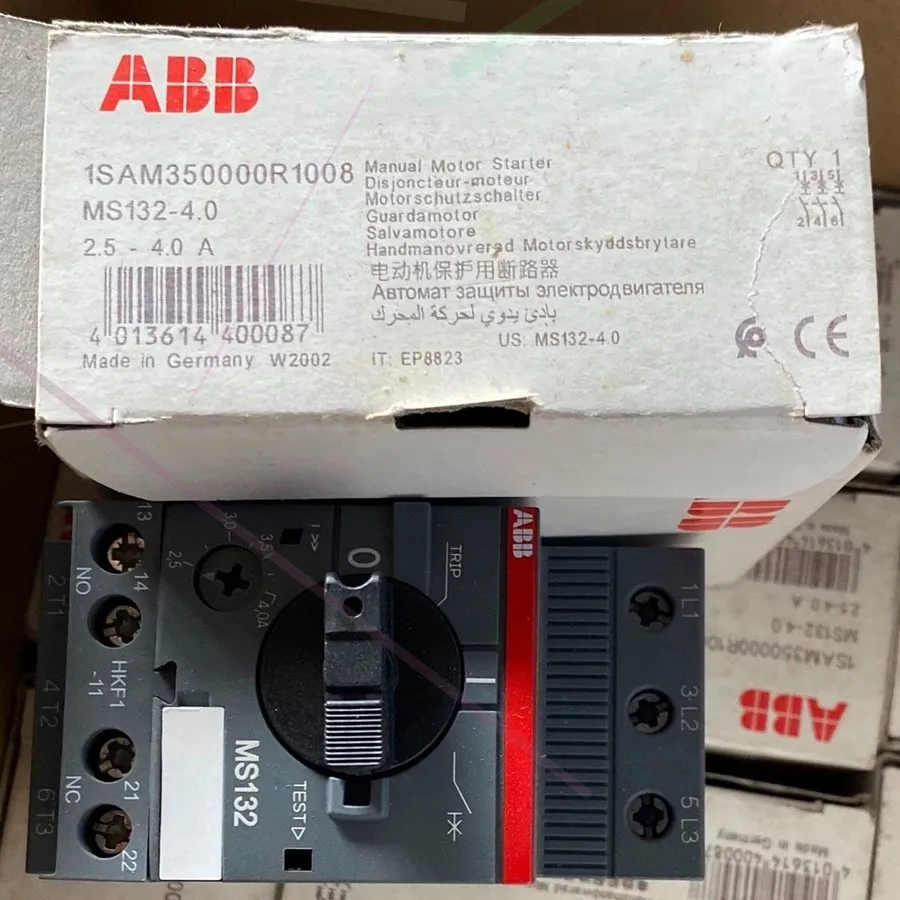 Автоматический выключатель ABB 1SAM350000R1008 MS132-4.0 Motor Protection Circui