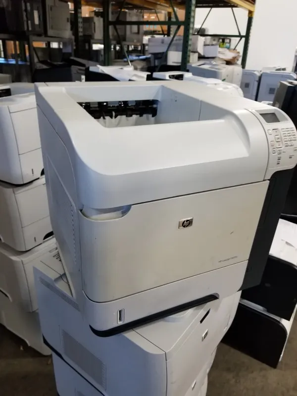Лазерный принтер HP Laserjet P4515n Laser Printer Cleaned & Serviced *COUNT 83,0