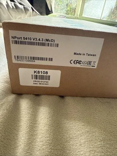 IIoT-устройство Moxa NPort 5410 V3.4.3 4 Port Serial Device Server — фото лота 1