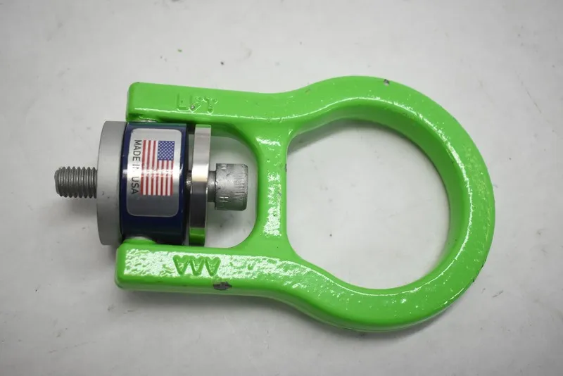 Таль LFT Rigging 1/2"-13 x 1" 2500 lb WLL LFT Swivel Hoist Ring 28lbft — фото лота 1