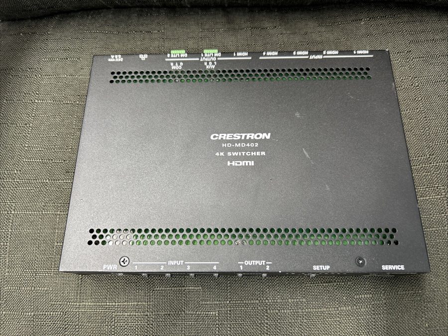 Видеокоммутатор CRESTRON HD-MD402 4x2 4K60 4:2:0 4K AV SWITCHER