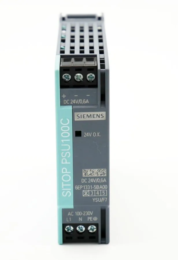 Блок питания Siemens SITOP PSU100C 6EP1331-5BA00 24VDC 0.6A DIN Rail Power Suppl