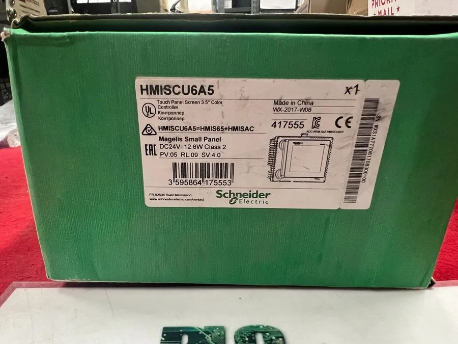 Панель оператора SCHNEIDER ELECTRIC HMISCU6A5 Magelis Scu Hmi Controller Panel 3