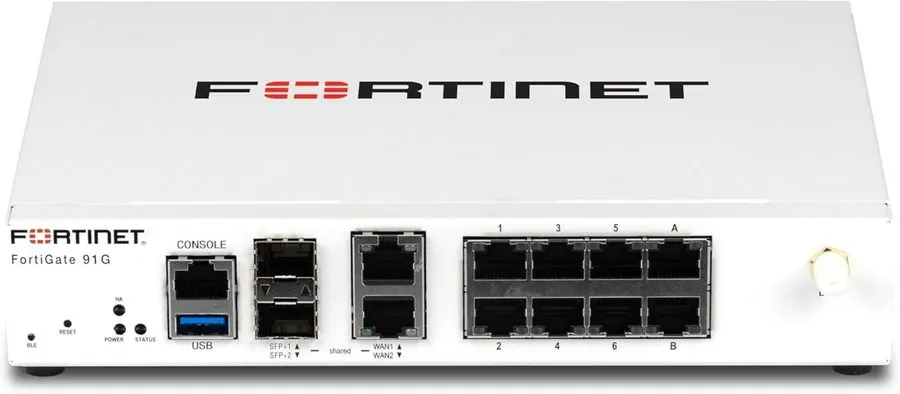 Межсетевой экран Fortinet FG-91G-BDL-809-12 Fortinet FortiGate FG-91G Network — фото лота 1