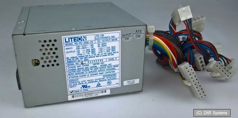 Блок питания HP 163346-001 PS-5032-2V 300W Power Supply