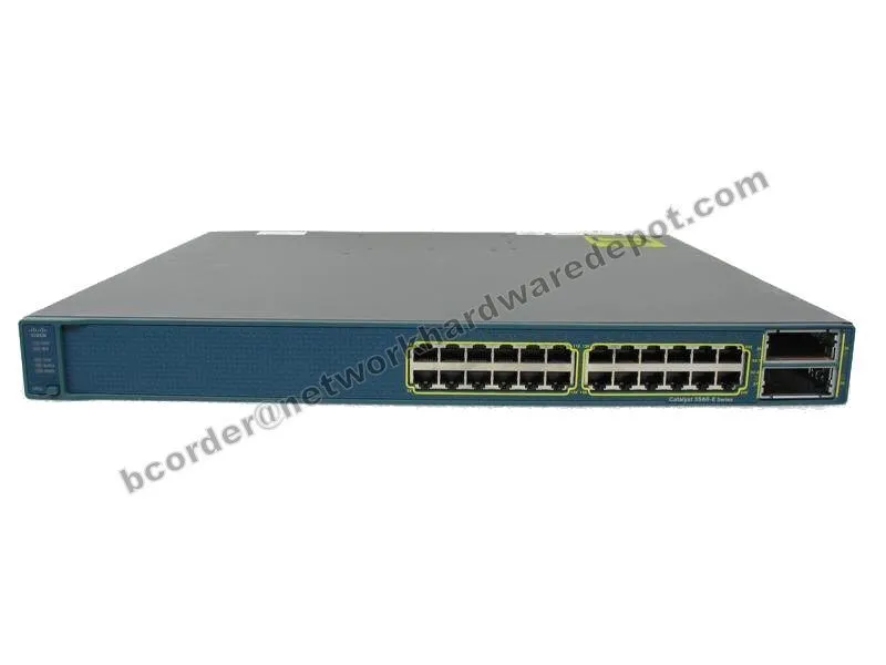 Коммутатор Cisco WS-C3560E-24TD-S 24-Port Gigabit Switch w/ AC Power