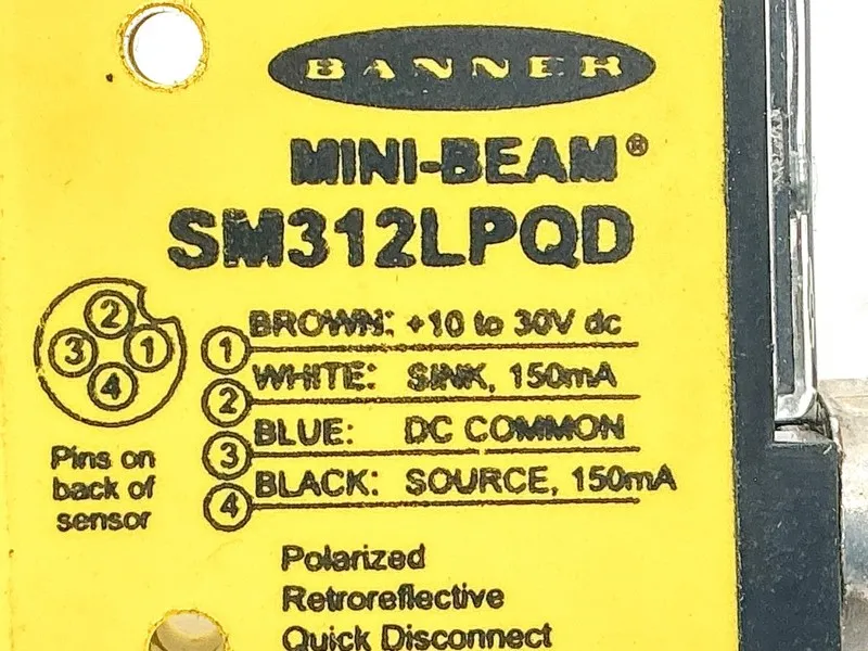 Фотоэлектрический датчик SM312LPQD Photoelectric Sensor PNP