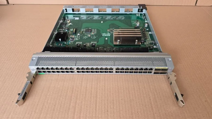 Линейная карта REF Cisco N9K-X9464TX Nexus 9500 linecard. 48p 1/10G-T & 4p QSFP