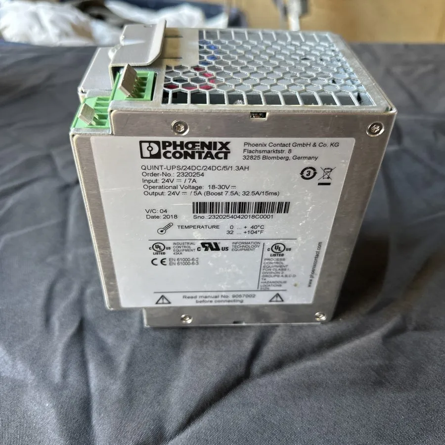 Блок питания Phoenix Contact 2320254 QUINT-UPS/24DC/24DC/5/1.3AH Power Supply — фото лота 1