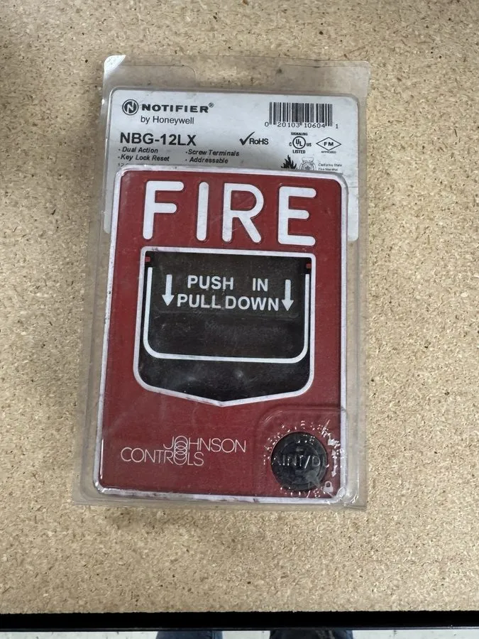 Оборудование пожарной сигнализации Notifier NBG-12LX Fire Alarm Pull Station Fir
