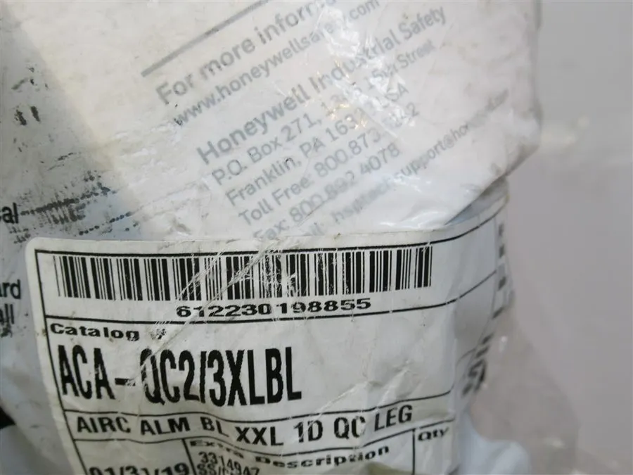 Жгут проводов Miller ACA-QC2/3XLBL, Full Body Harness 2XL / 3XL, 400lbs. Capacit