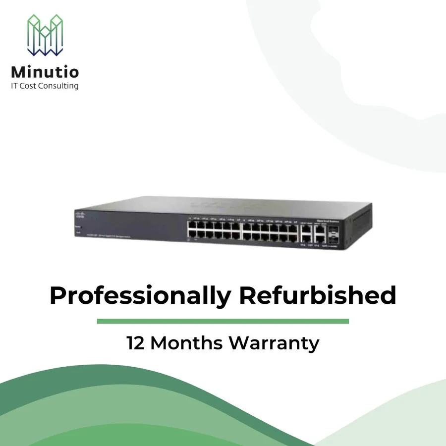 Коммутатор Cisco SG220-28MP-K9 Switch