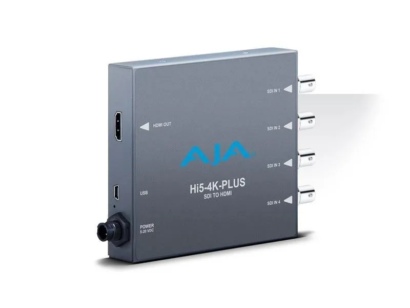 Видеооборудование Aja Hi5-4K-Plus Pristine 3G-SDI to HDMI 2.0 Conversion
