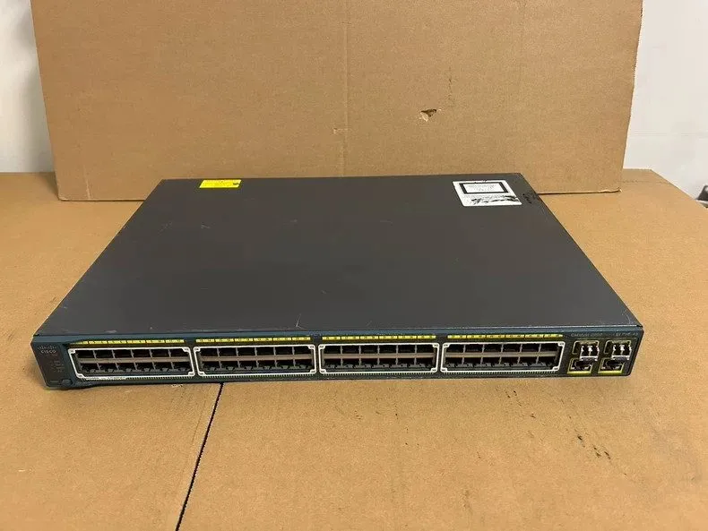 Коммутатор Cisco Catalyst WS-C2960-48PST-S 48-Port 10/100 PoE 2xGbE 2xSFP Switch