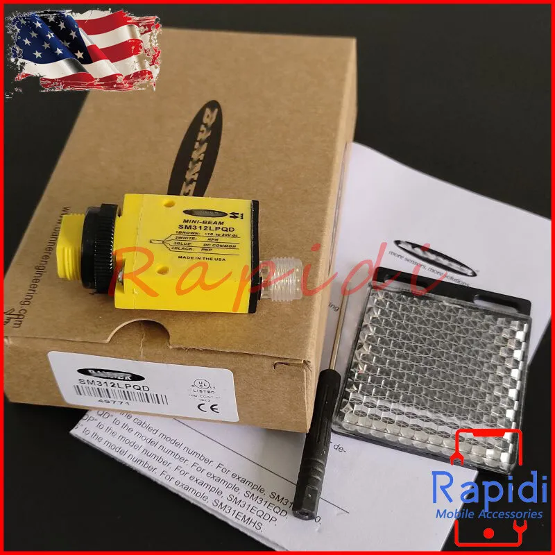 Фотоэлектрический датчик SM312LPQD Photoelectric Sensor PNP