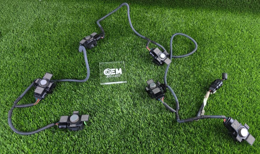 Датчик 2007-2012 Lexus LS460 LS460L Front Bumper Parking Sensor w/ harness 89341 — фото лота 1