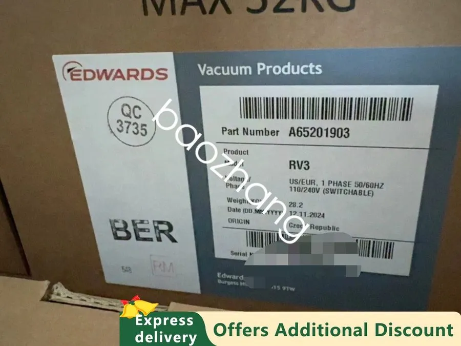 Насос Edwards RV3 Rotary Vane Vacuum Pump A65201903