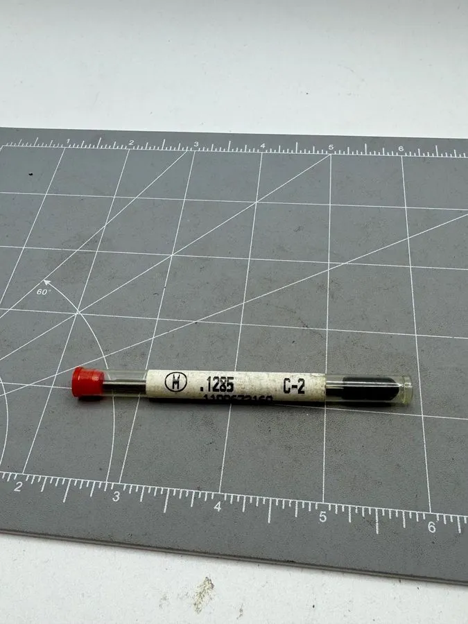 Режущий инструмент Micro Carbide End Mill C-2 .1285in Diameter Straight Shank Si — фото лота 2