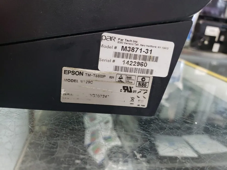 Принтер этикеток Epson TM-T88IIIP POS Direct Thermal Receipt Ticket Printer Para