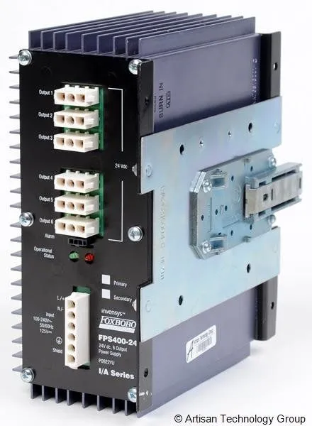 Блок питания Foxboro FPS400-24 P0922YU I/a Series Din Rail Mounted Power Supply
