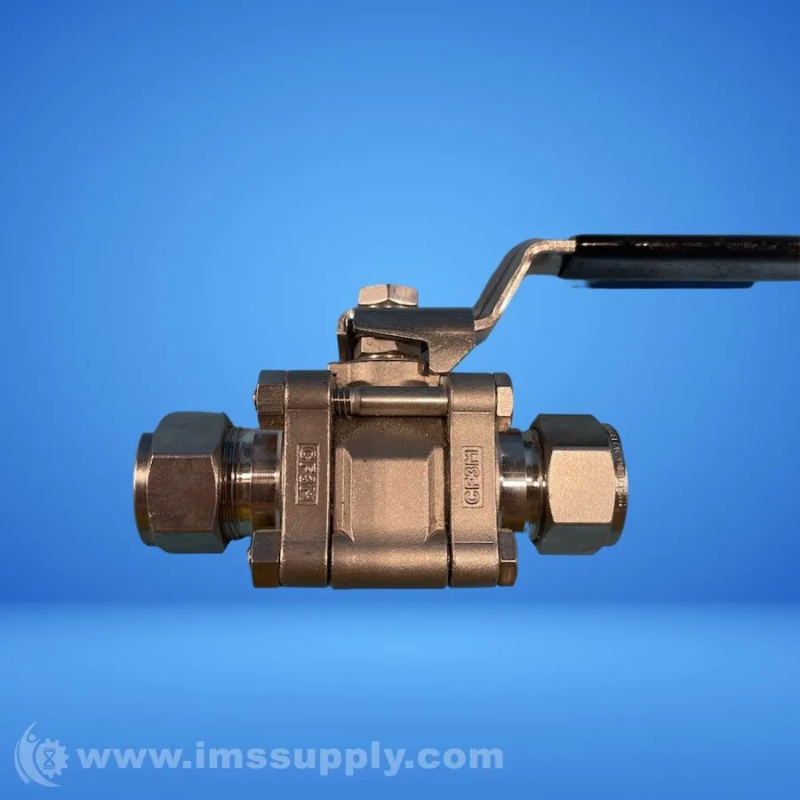Клапан Swagelok SS-63TS12 Stainless Steel 3-Piece 60 Series Ball Valve FNIP