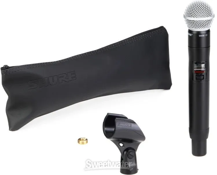 Радиосистема SHURE QLXD2/SM58 Handheld Wireless Microphone Transmitter G50: 470-